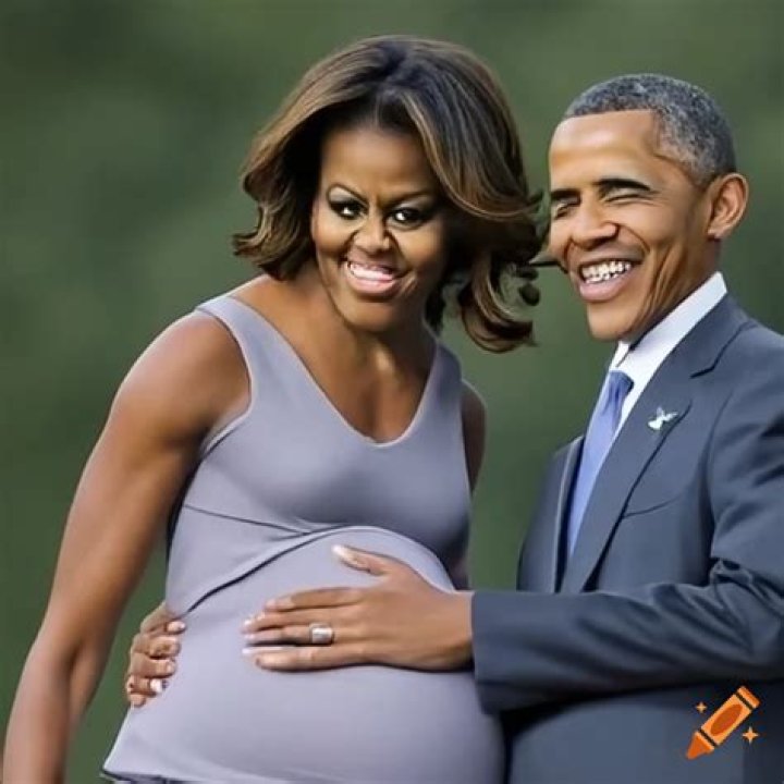 Capturing The Journey: Pregnancy Pictures Of Michelle Obama